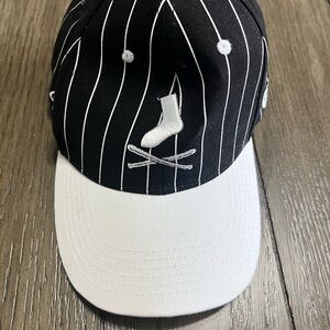 MLB Chicago White Sox Snap Back Hat Coca Cola Baseball Cap Black White
